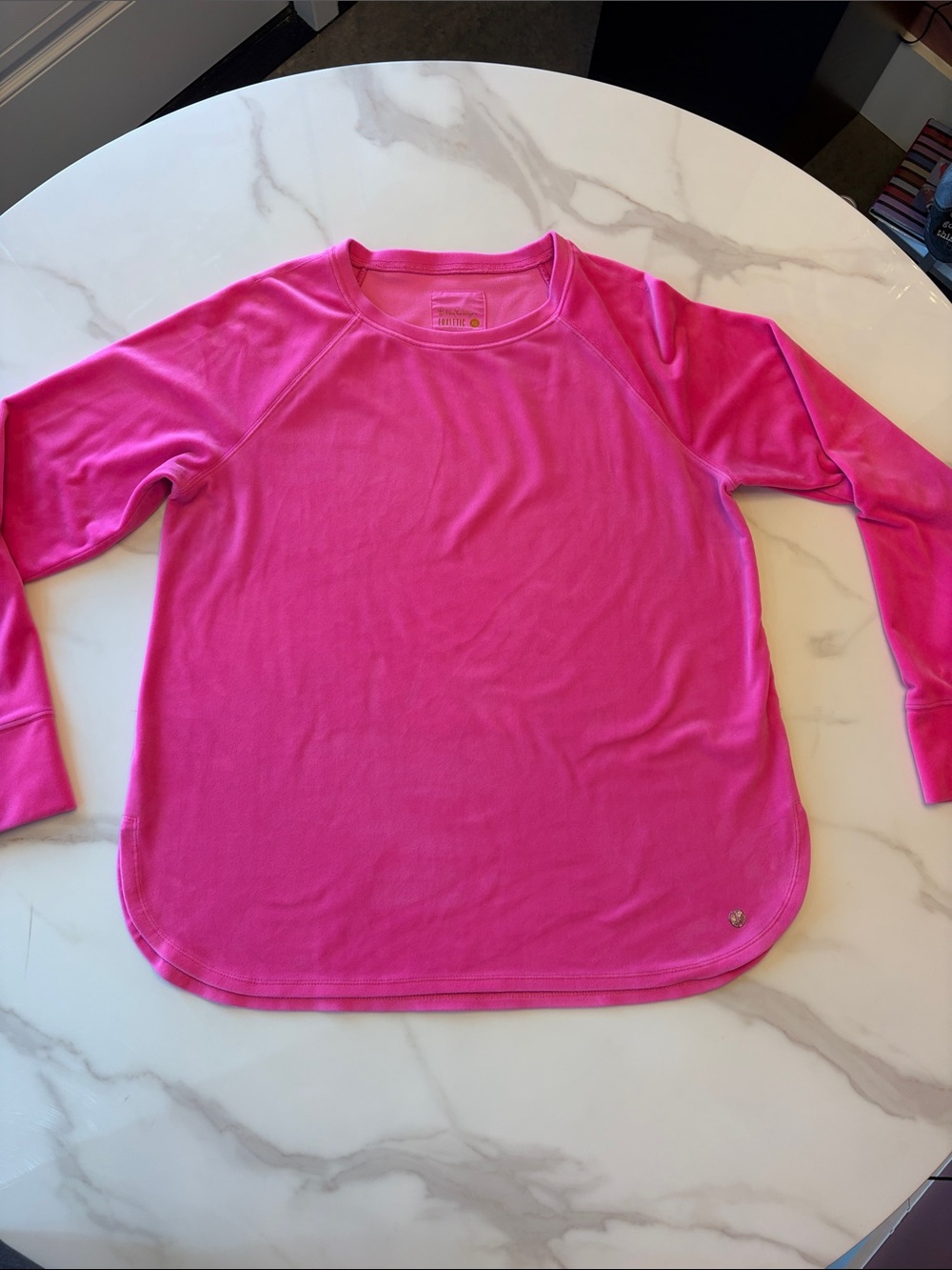 Lilly Pulitzer Neon Pink Long Sleeve Tee
